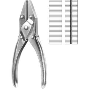 FLAT NOSED PARALLEL PLIERS